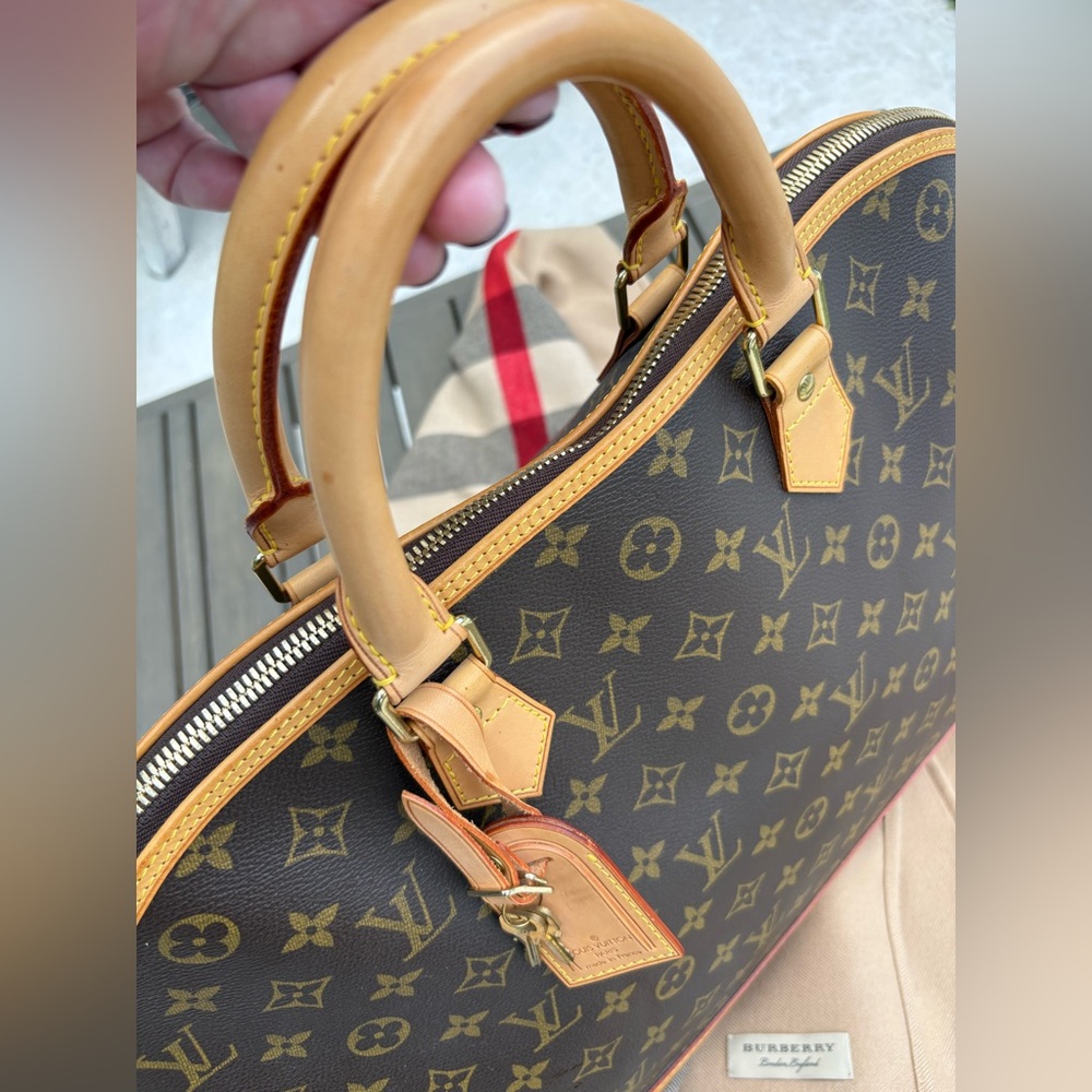 *VERY RARE* VINTAGE LOUIS VUITTON Monogram Alma Voyage MM Sachel - PRISTINE - Picture 13 of 15